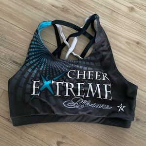 reversible cheer extreme sports bra